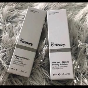 The Ordinary AHA Peeling solution & Niacinamide